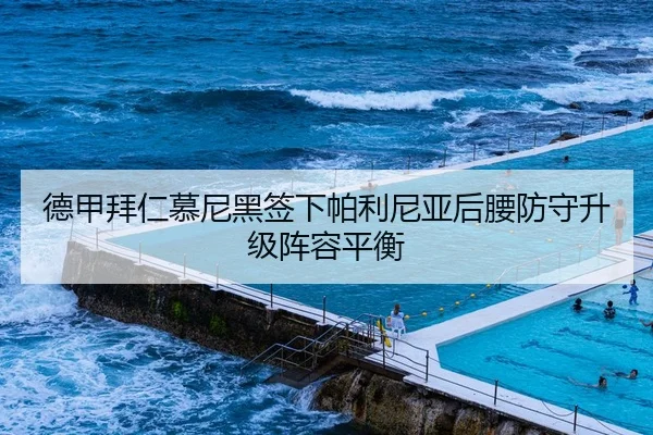 德甲拜仁慕尼黑签下帕利尼亚后腰防守升级阵容平衡